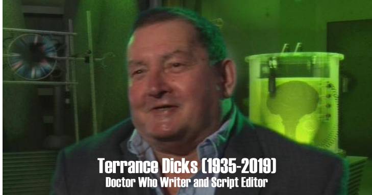Terrance Dicks, longtime prolific Doctor Who writer passed away at 84